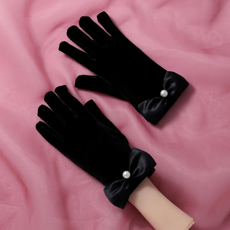 New super fairy white lace tulle long bridal photo wholesale gloves ST-0003-A