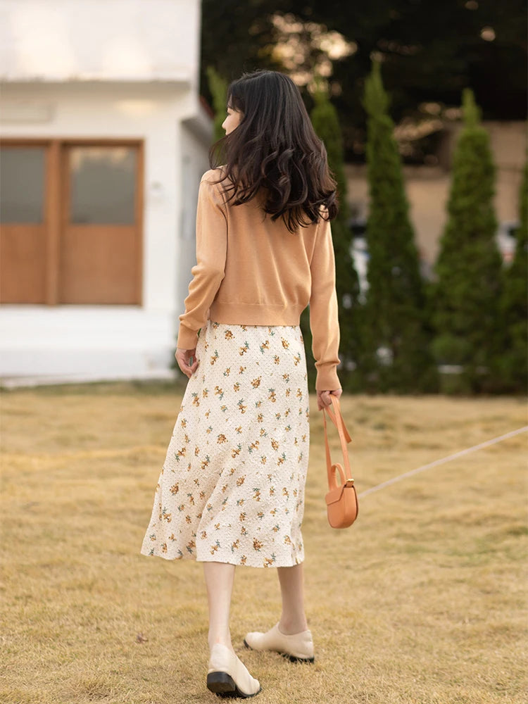 Sweater for Women Spring Long Sleeve New Elegant Fashion Knitted Shirts Female Cardigans