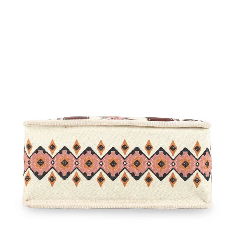 Vintage Tote Bag for Women Retro Shoulder Bag Top Handle Satchel, Women's Boho Western Handbag, Shoulder Purse & Crossbody Bag