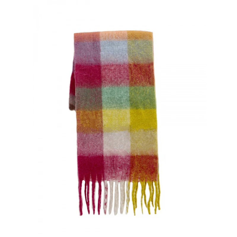 Classic Plaid Scarf Women Autumn Winter Soft Warm Scarf Luxury Long Simple Scarf Thickened Soft Shawl Fashion Accessories RYG no tag