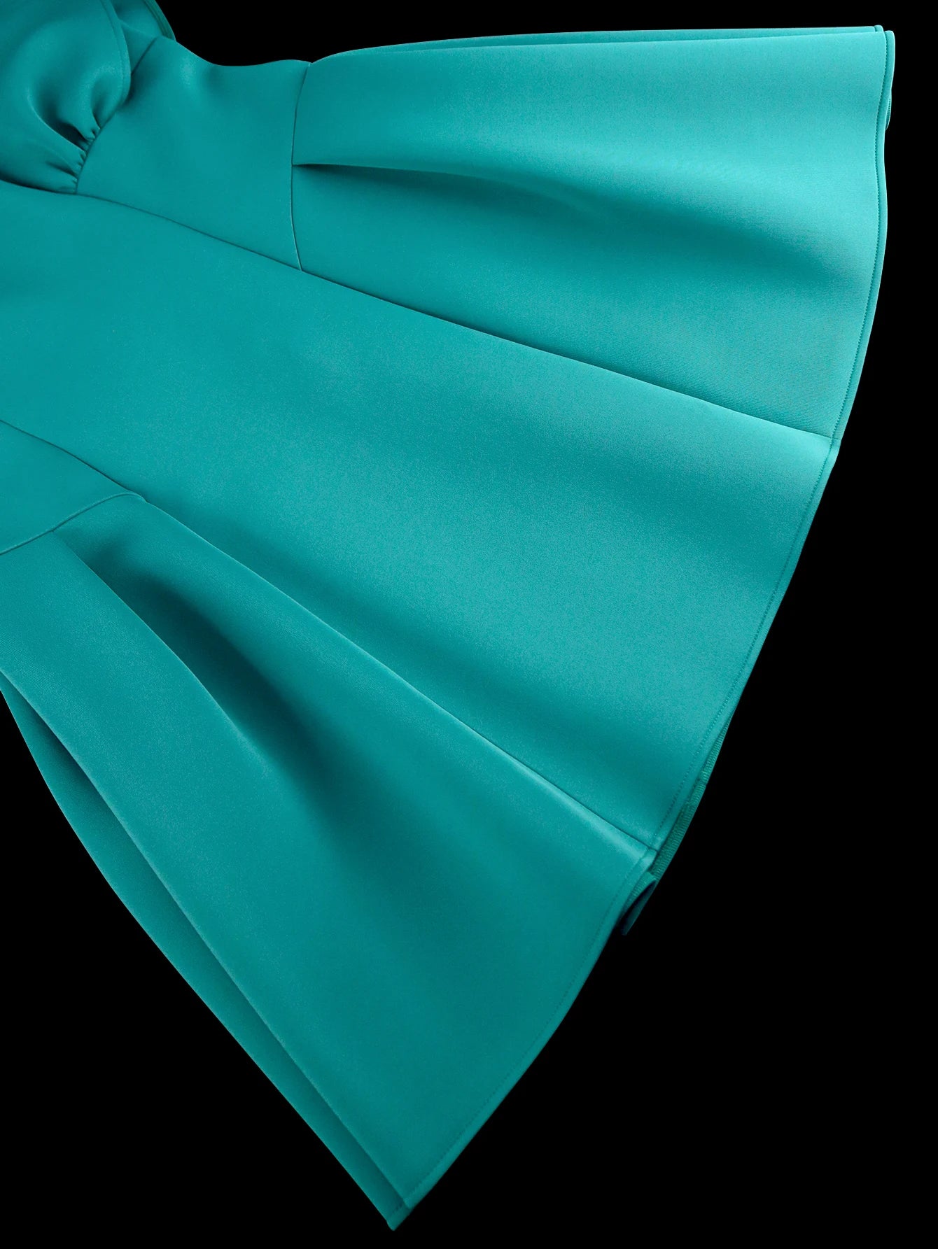 Green Sheath Dresses O Neck Short Flying Sleeve High Waist Slim Fit Office Lady Evening Cocktail Party Gowns Outfits 2024 New