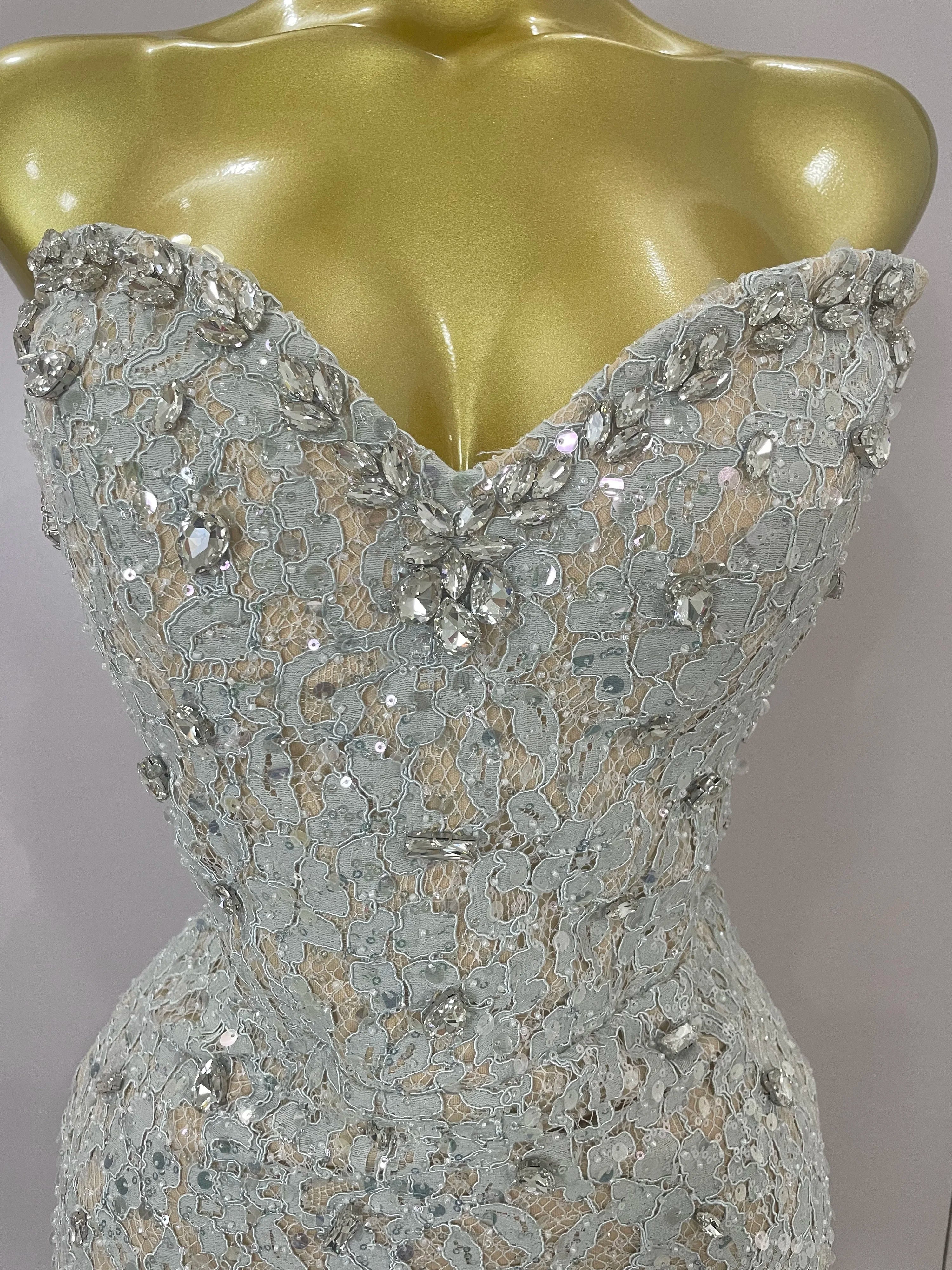 Luxury Sparkle Diamond Tassel Halter Cocktail Dress 2025 Women Elegant Evening Formal Gowns Wedding Party Dresses Stage Costumes