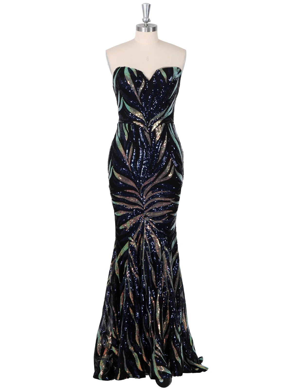 Elegant Mermaid Prom Dresses Long Colorfull Sequin Formal Evening Party Gowns for Women Sparkly Sequin Cocktail Dresses Zip