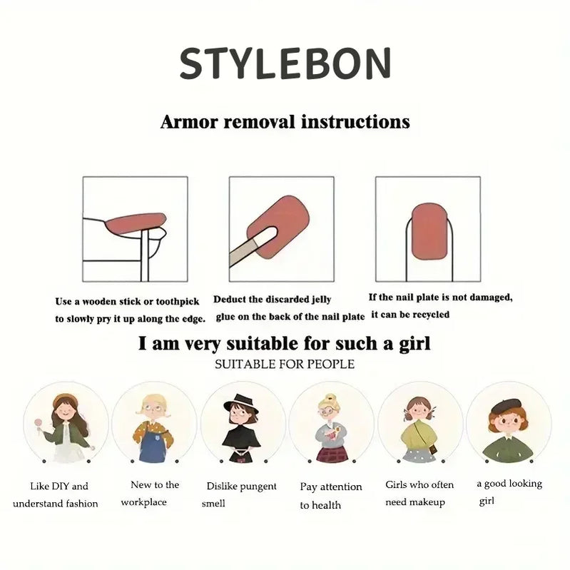 10pcs Handmade Press on Nail Ice Blue Ocean Star Ice-transparent Texture False Nail for Women&Girl Short Oval Wearable Nail