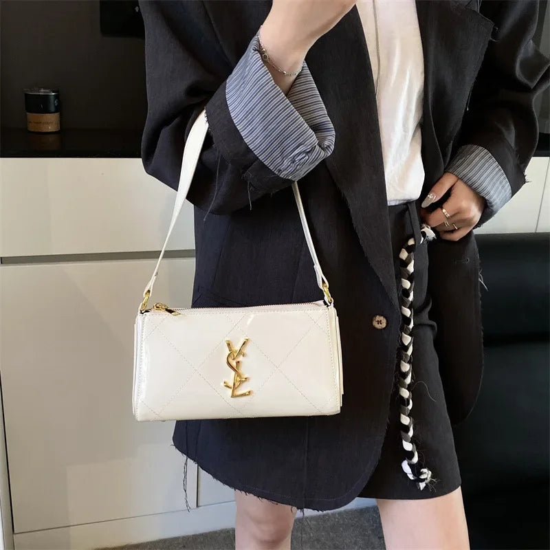 Luxury Brand New Women's Bag - Premium Niche Stylish, Exquisite Chain Mini Square, Versatile Shoulder Bag