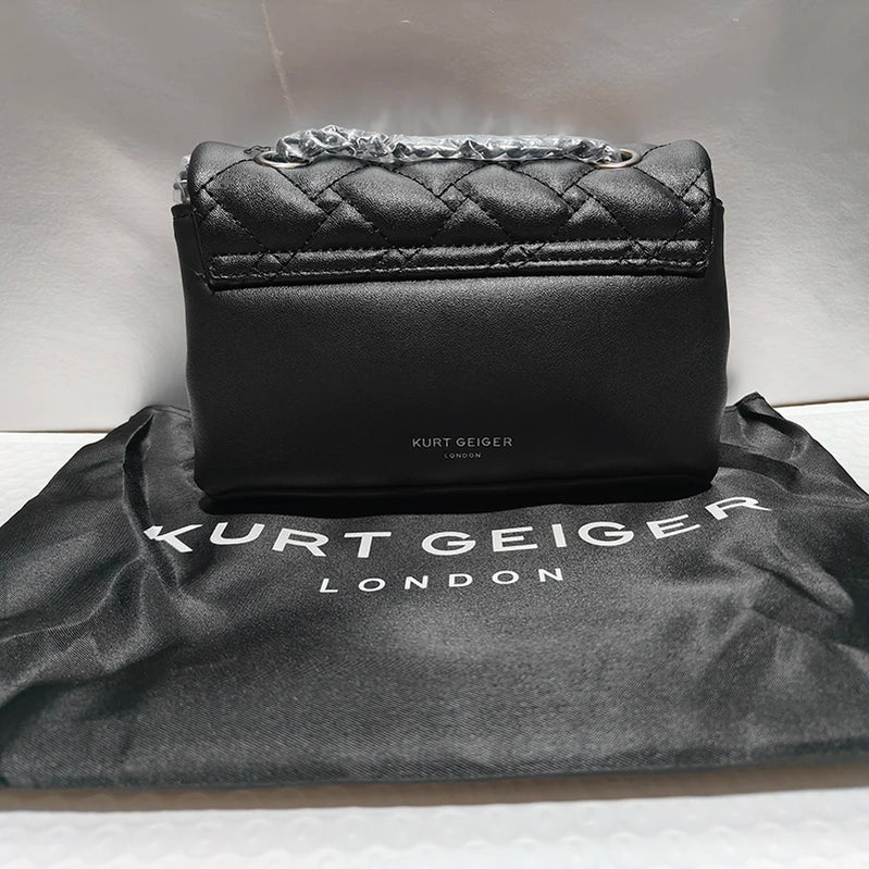 Kurt G Mini Quilted Eagle Metal Women Shouder Bag Embroidery PU Leather Ladies Cross Body Bags