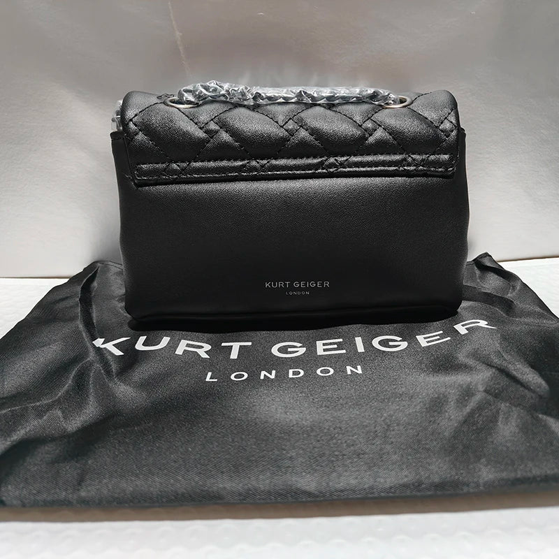 Kurt G Mini Quilted Eagle Metal Women Shouder Bag Embroidery PU Leather Ladies Cross Body Bags