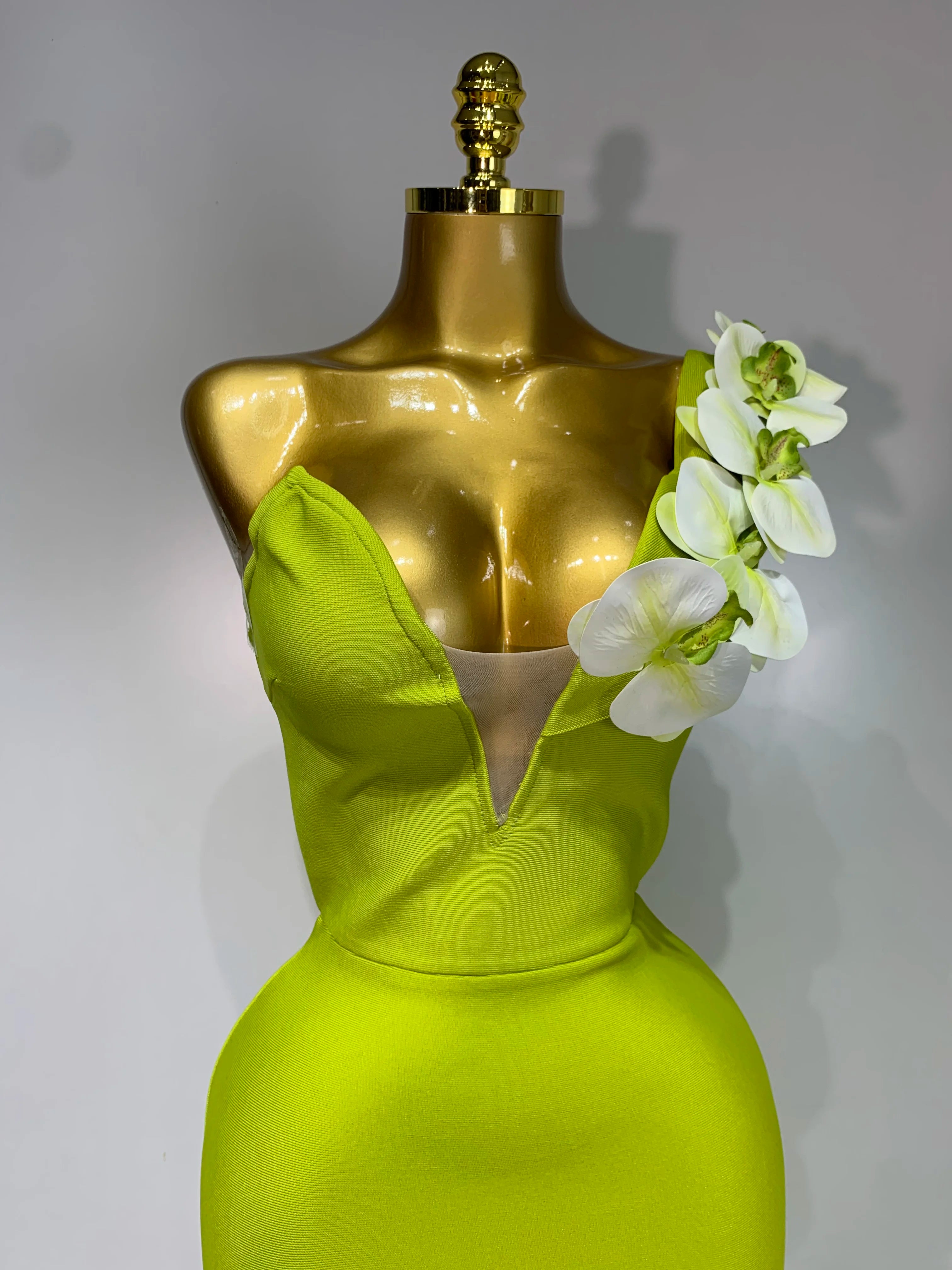 Women Designer Bodycon Bandage Luxury Birthday Party Dress Elegant V Neck Appliques Maxi Long Celebrity Evening Prom Gowns