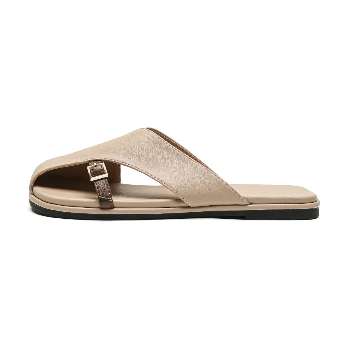 Summer Women's Outdoor Slippers Korean Style Fashion Flat Shoes Women's Casual Mary Jane Mules
