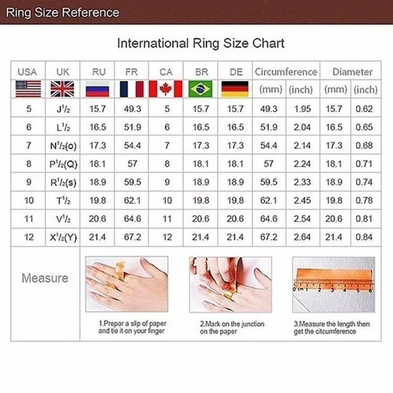 Sparkling Silver Color Cubic Zirconia Wedding Rings Set for Women Elegant Couples Engagement Ring Banquet Party Jewelry