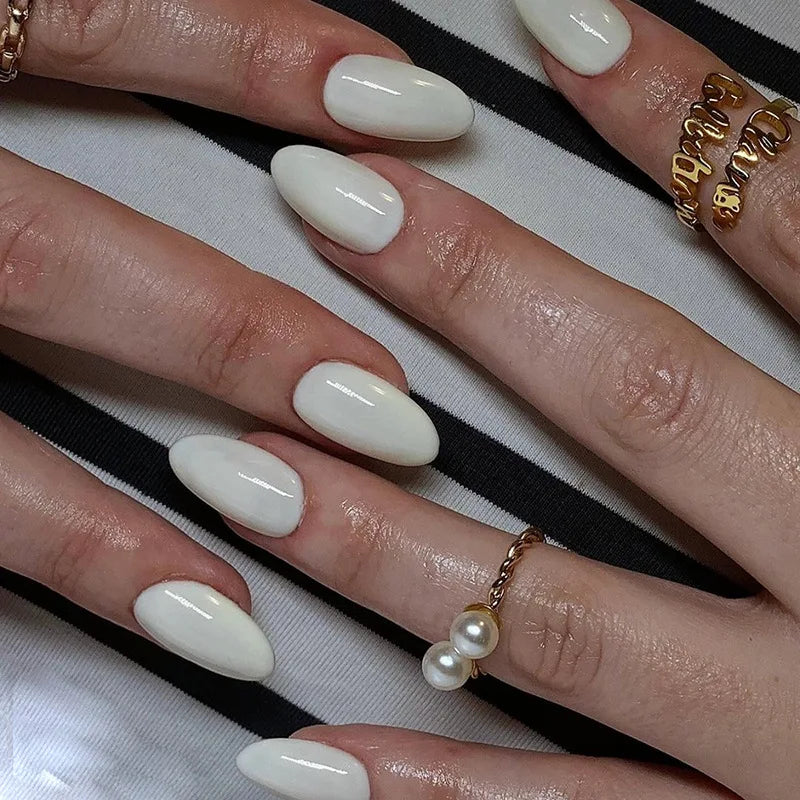 Unhas postiças simples vermelho vinho com cola, comprimento médio, amêndoa, unhas postiças, vestíveis, cabeça redonda, oval, cobertura total