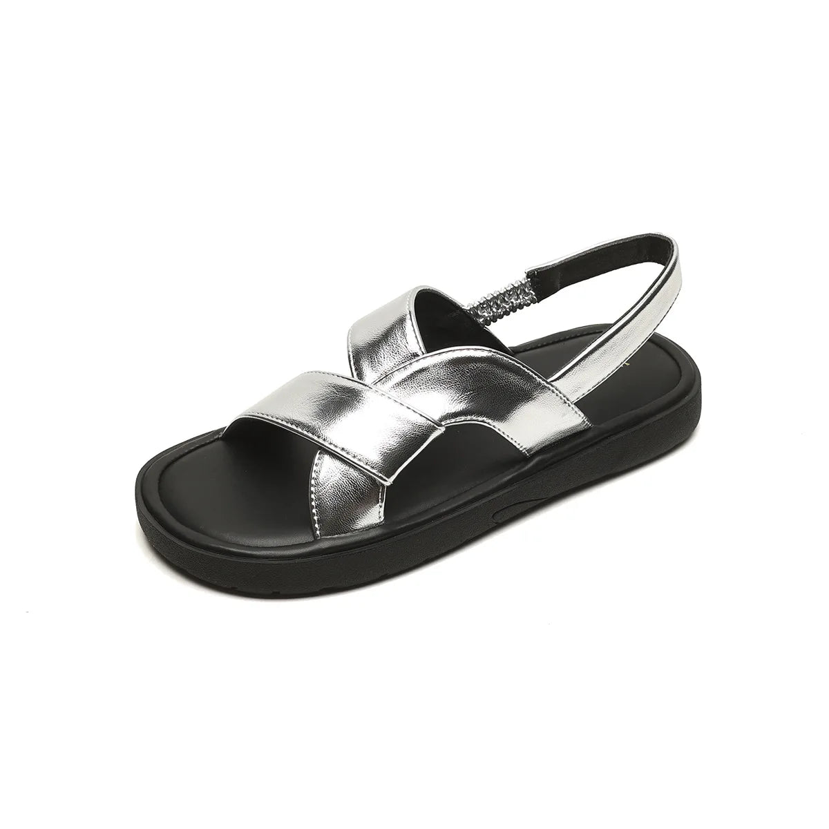 Summer Women's Outdoor Flat Sandals Korean Style Simple Fashion Flat Shoes Ladies Casual Shoes Size 41-43