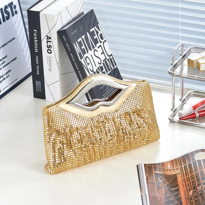 Sparkly Bag Rhinestone Purse: Chic Bling Shiny Hand Bags for Party Prom Cocktail Wedding