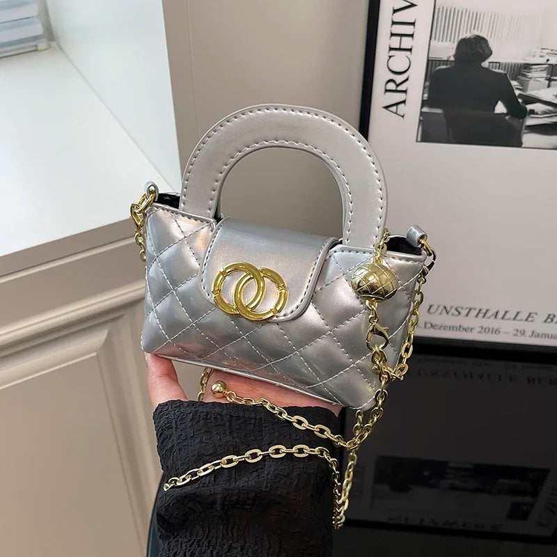 Elegant Women's Leather Shoulder Bag Luxury Designer Tote Crossbody Classic Handbag For Modern Chic Ladies