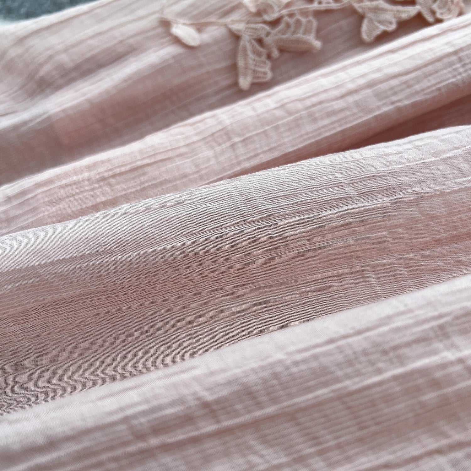 Chic Three-dimensional floral Embroidered lace Elegant Korean Fashion Fairy Sexy High Waist  Summer Women Beach Vacation Robe