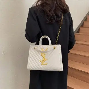 Autumn 2025 Trendy Handbag - Premium Diamond-Quilted Shoulder Bag, Multi-Way Purse for Work & Travel, Women's Fashion Accessory