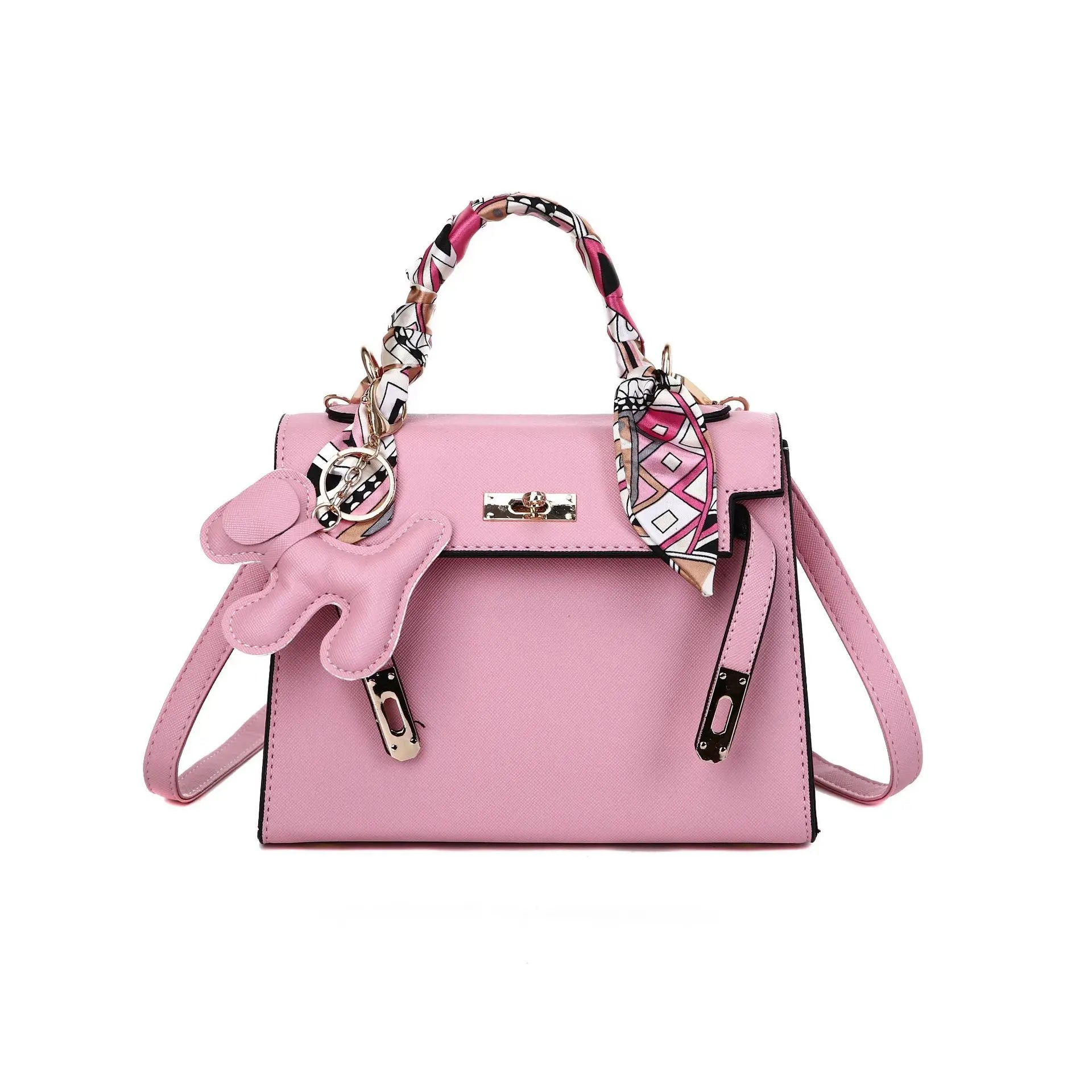 Women Versatile Handbag Large Capacity Fashionable Internet Celebrity One Shoulder Crossbody Bag Designer Bags for Women Pink