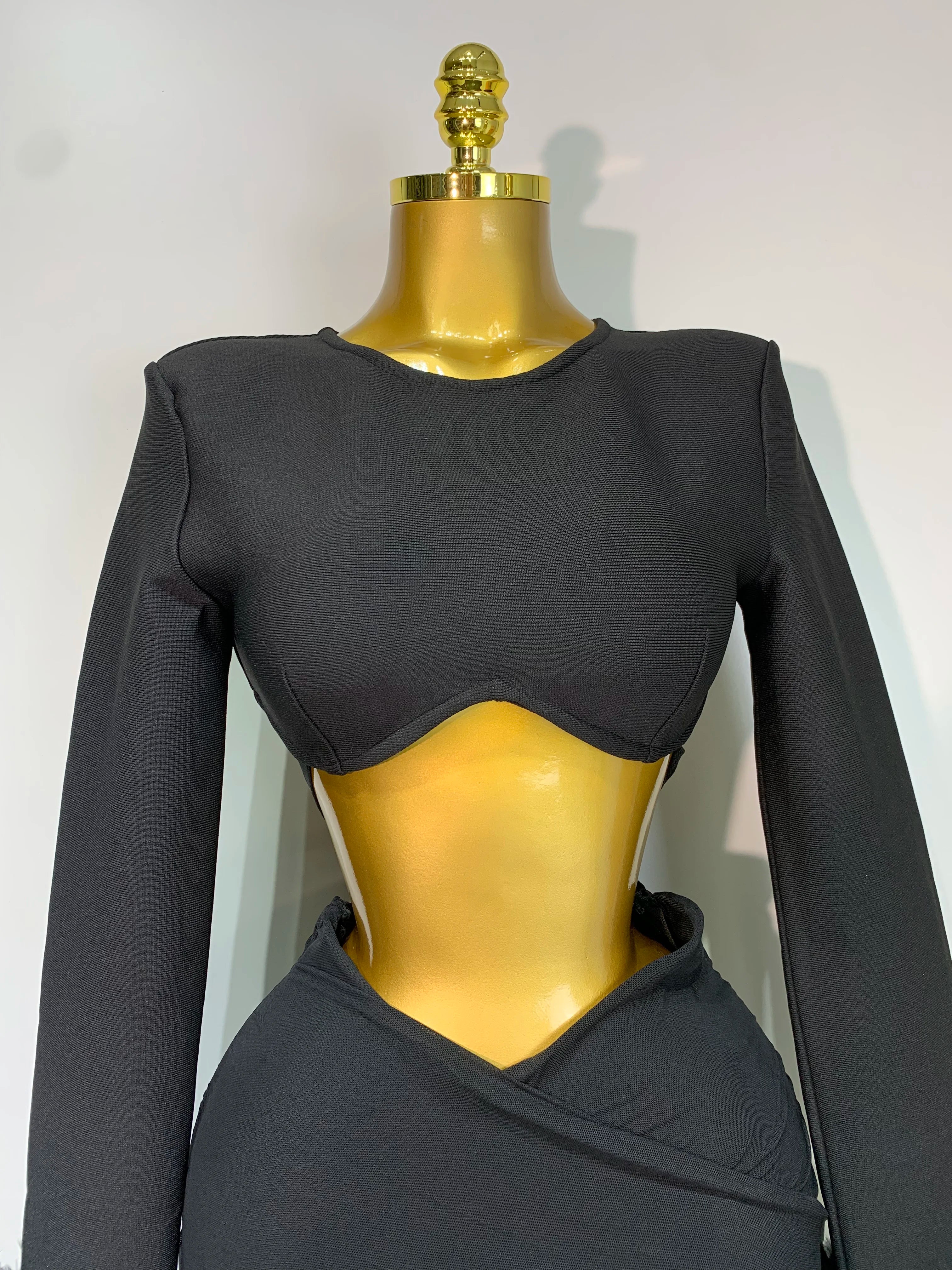 Luxury Birthday Dress Women Sexy Long Sleeve Feather Black Mesh Mini Bodycon Bandage Dress Elegant Evening Club Party Dress 