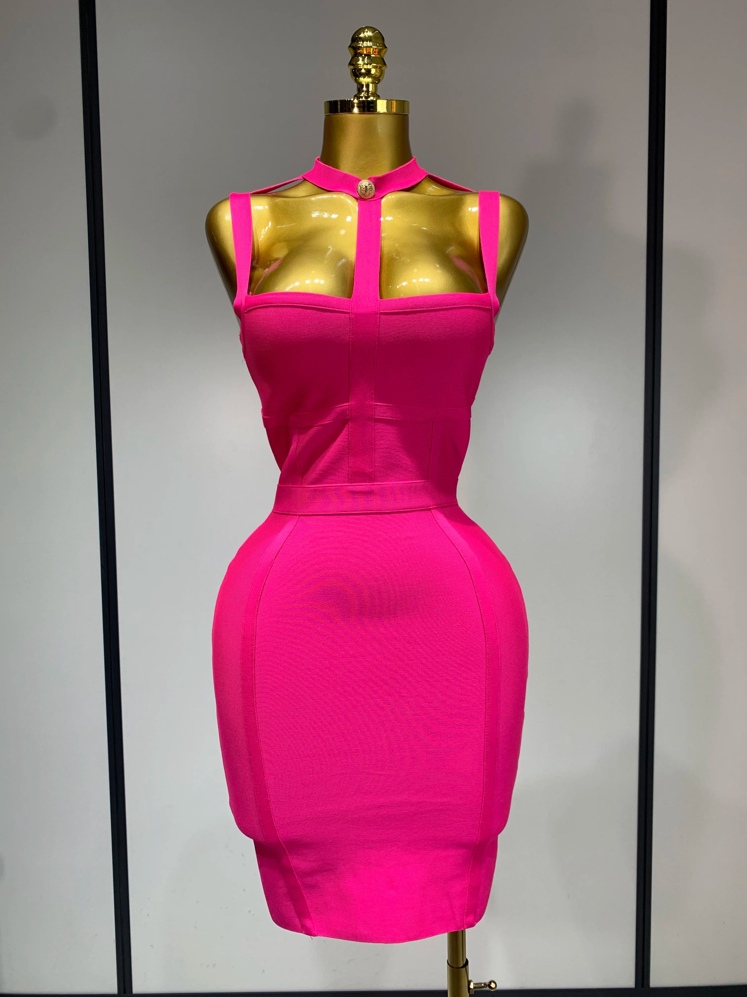 Sexy Mini Bodycon Club Party Dress Women Spaghetti Strap Bandage Dresses Short Slim Elegant Evening Party Birthday Dresses
