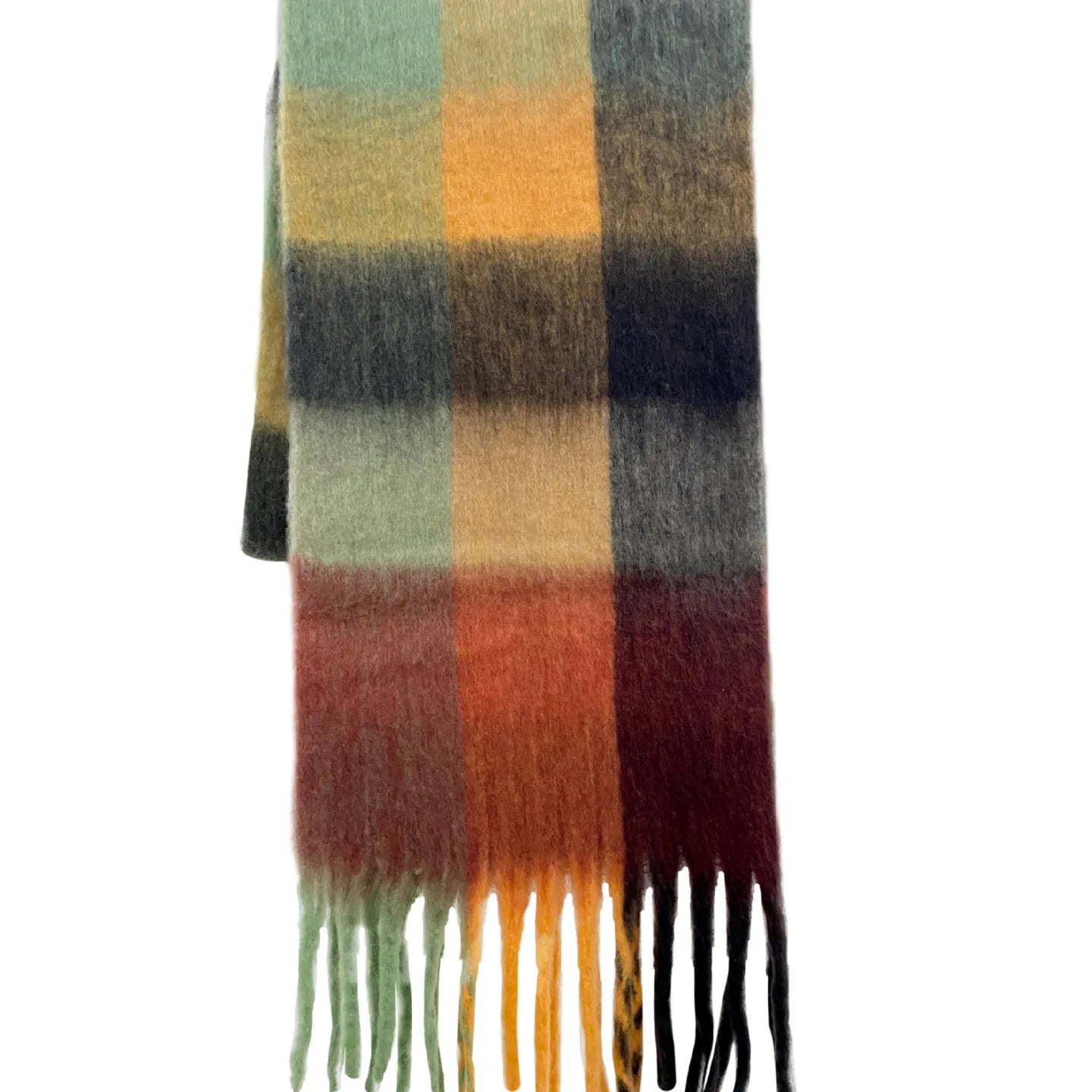 Classic Plaid Scarf Women Autumn Winter Soft Warm Scarf Luxury Long Simple Scarf Thickened Soft Shawl Fashion Accessories RCC no tag
