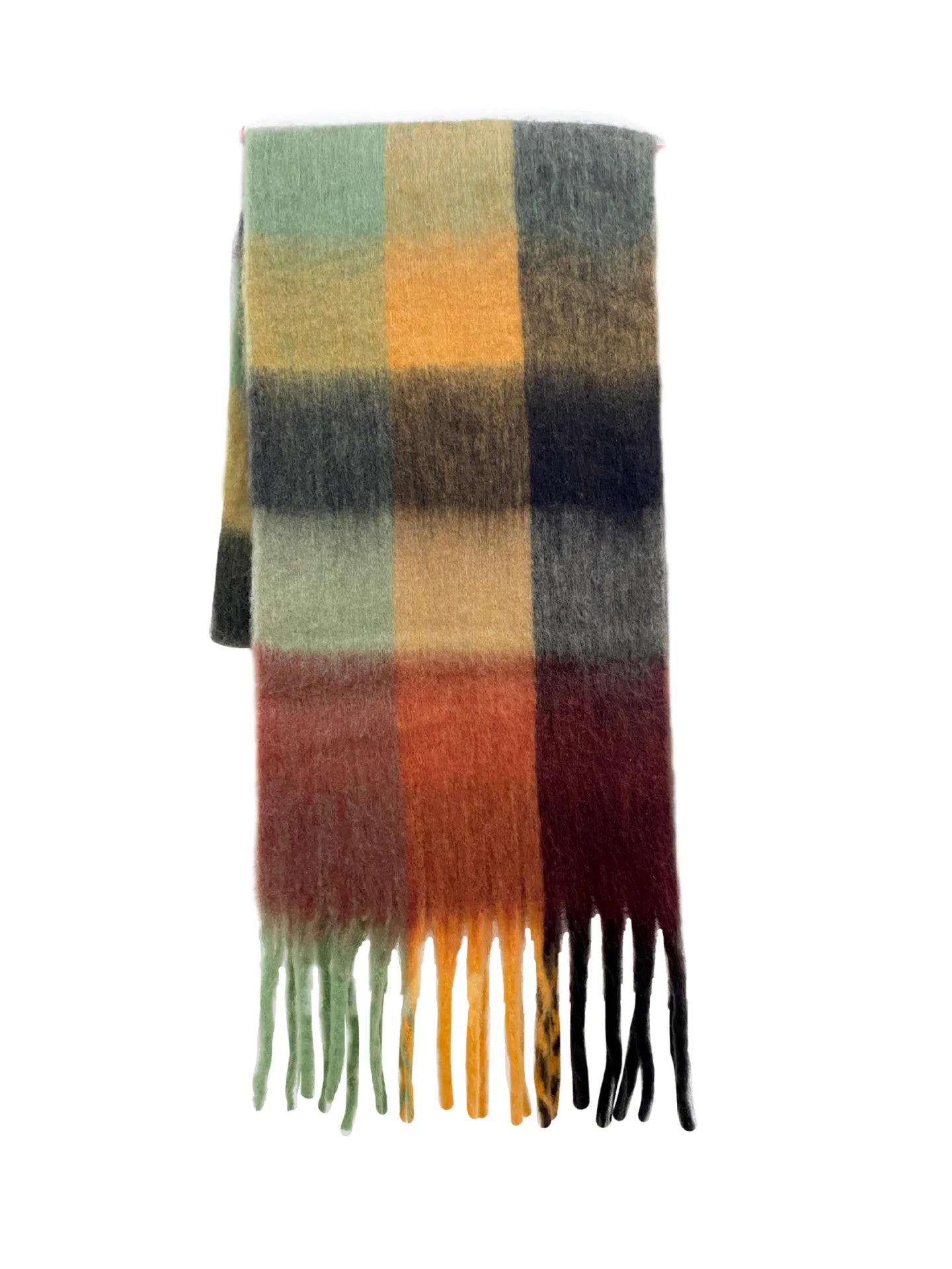 Classic Plaid Scarf Women Autumn Winter Soft Warm Scarf Luxury Long Simple Scarf Thickened Soft Shawl Fashion Accessories RCC no tag