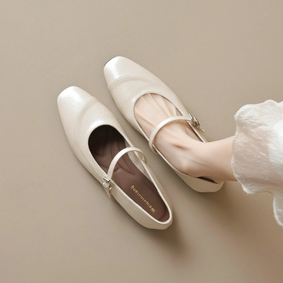 spring women's shoes Fashionable design Marie-Jane shoes Women's casual high heels and boat shoes Office and party wear