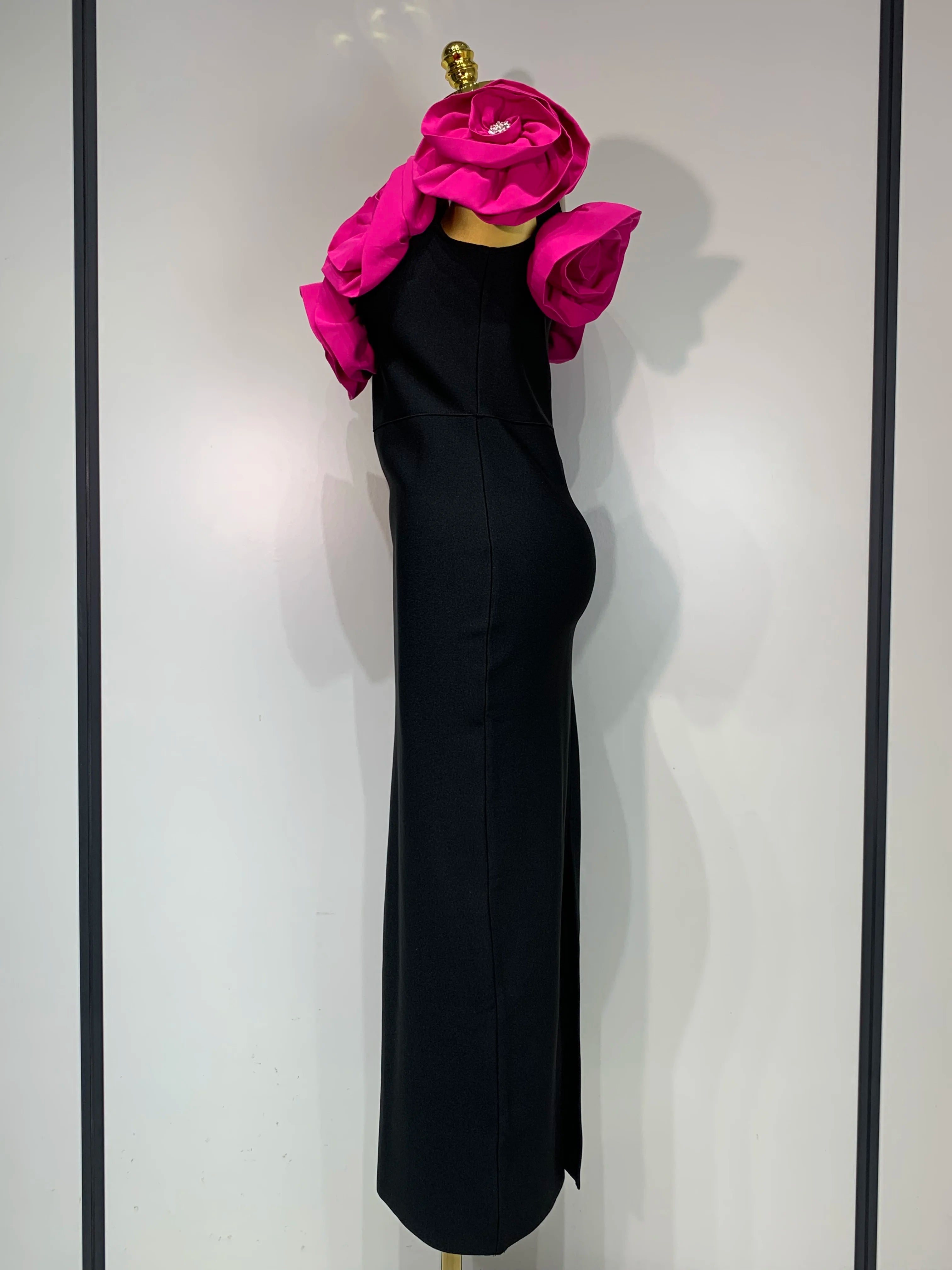 Women 2025 Sexy Off Shoulder Flower Diamonds Bodycon Bandage Dress 2025 Celebrity Elegant Evening Luxury Birthday Party Dresses