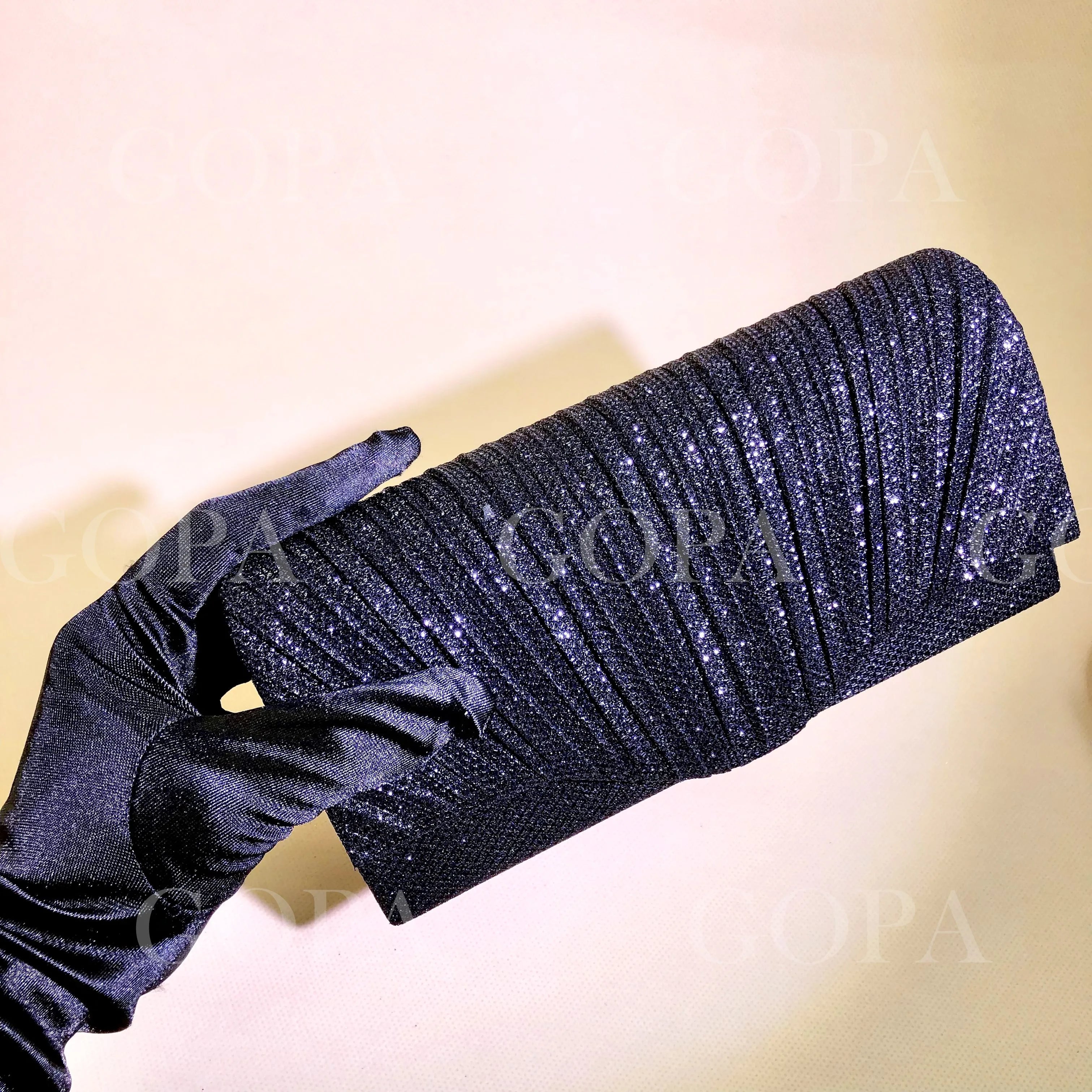 Women Lady Female Evening Dinner Clutch Shimmering Elegant Bag Shoulder bag Handbag Glitter Purse Party Coctail Wedding BLACK