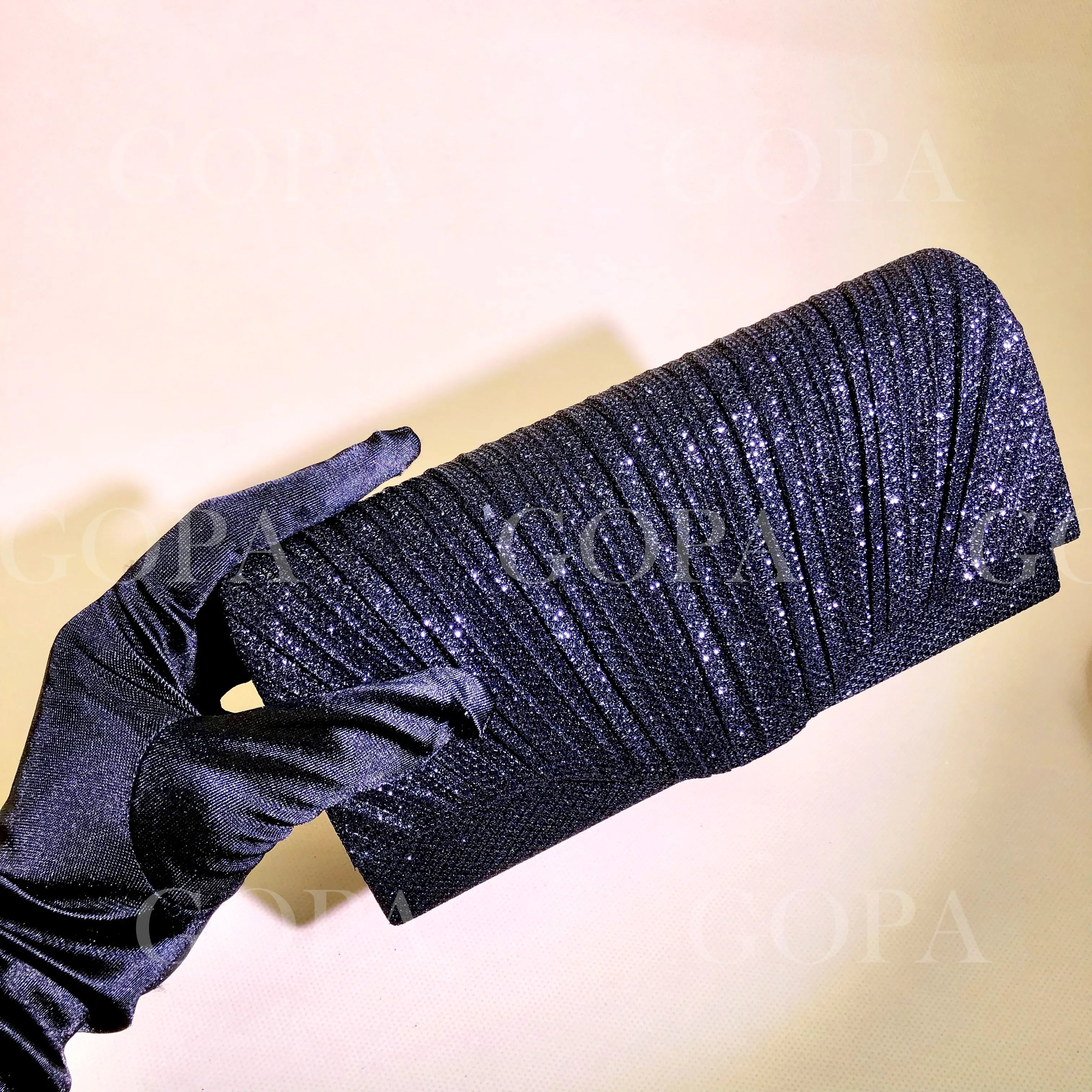 Women Lady Female Evening Dinner Clutch Shimmering Elegant Bag Shoulder bag Handbag Glitter Purse Party Coctail Wedding BLACK