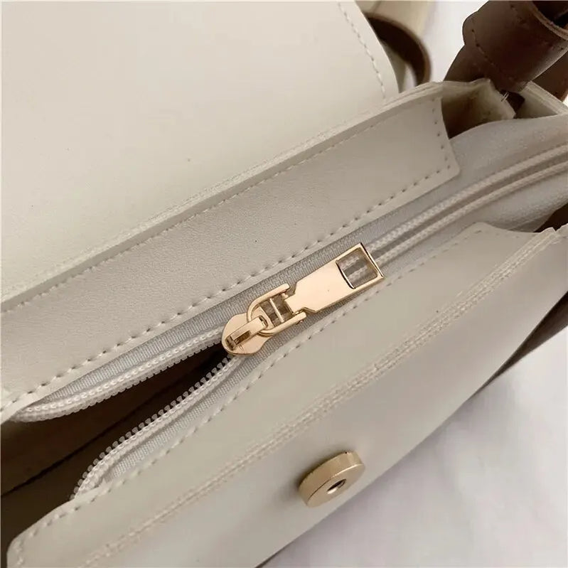 Women's Trend Fashion Large Capacity Shoulder Bag Advanced and Versatile One Shoulder Crossbody Small Square Bag