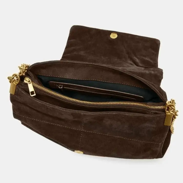 Women's Shoulder Bag with Chains, Vintage Quilted Sling Bag, New Fashion Luxury Design Handbags for Ladies