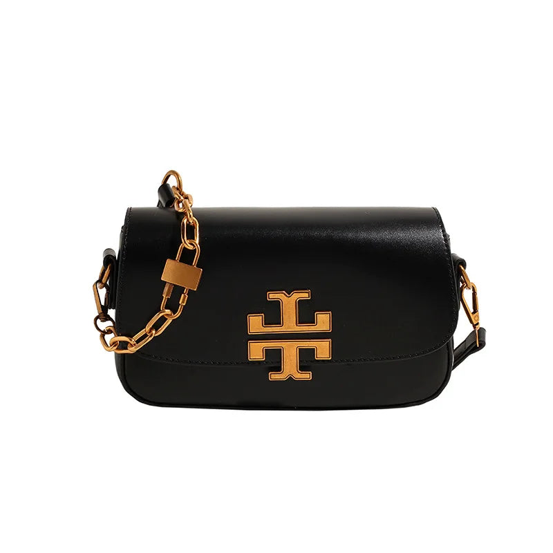 2026 Trendy Paris Diagonal Span Women's Bag Fashionable Versatile Chain Luxury Shoulder Bag Underarm Portable Small Square Bag