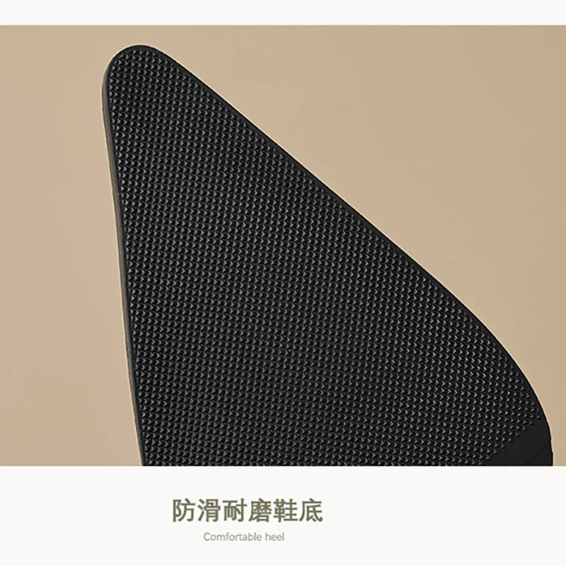 Spring and Autumn women's Mary Jane pointed shoes Korean style Ladies' casual high heels Work and party wear Large size 41-43