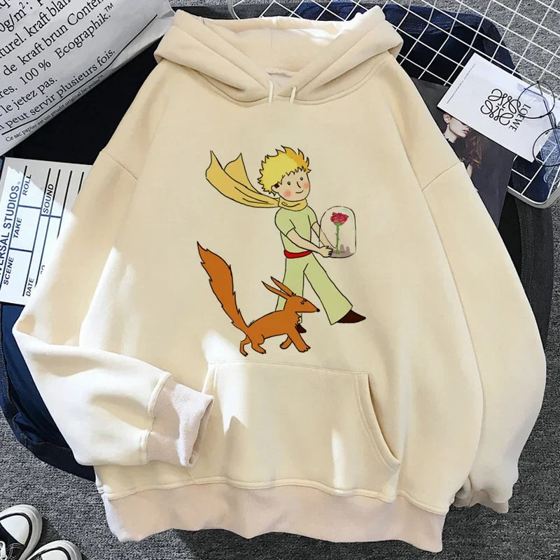 the Little Prince hoodies women streetwear anime sweatshirts Hooded Shirt female japanese sweater 78154