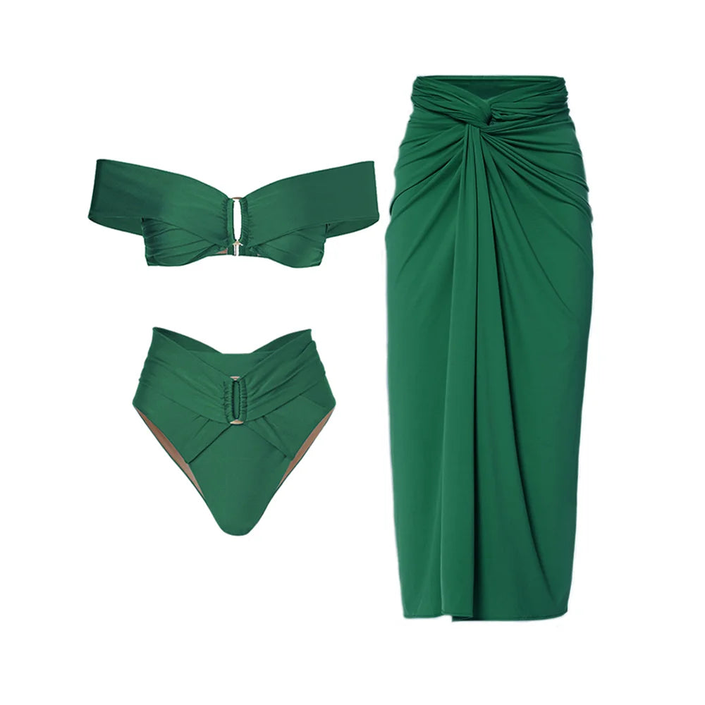 Designer Bikini Vintage Women Two Pieces Swimsuit Cover Up Holiday Beachwear Designer Bathing Suit Summer Surf Wear