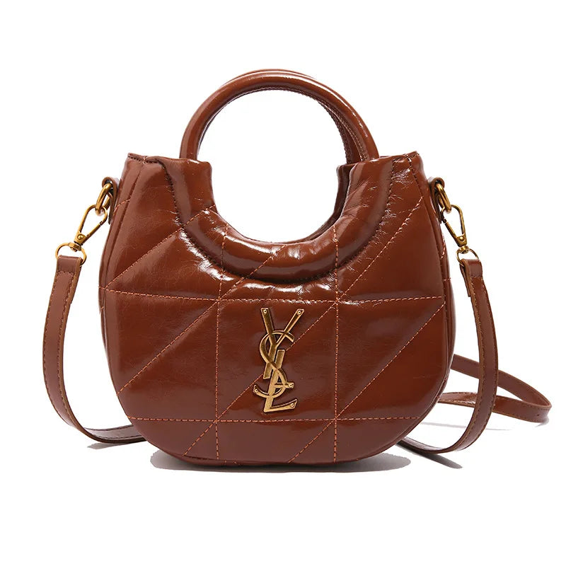 2025 Trendy Korean Shoulder Bag - Women's Casual Tote, Vintage Crossbody Purse