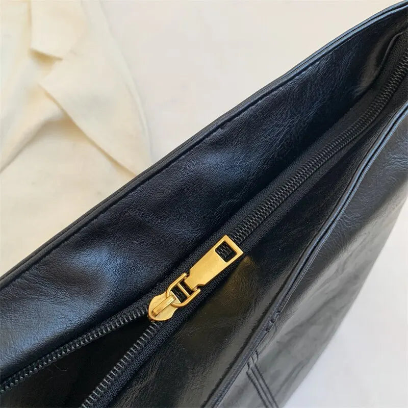 2PCS/Set Vintage Crossbody Bag with Purse Wide Bag Strap Hobo Bag Women Large Capacity Shoulder Bag for Work School Handbag