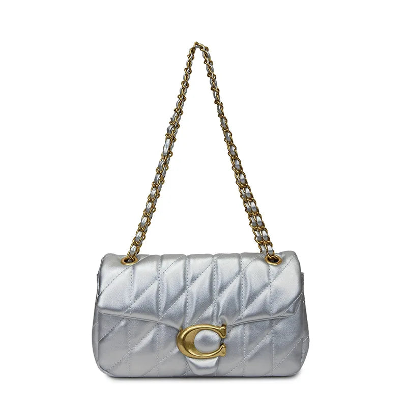 Advanced Chain Diamond Grid Bag, High-quality Women's Small Bag, Small Fragrant Style Crossbody Bag, New Bag, Shoulder Bag