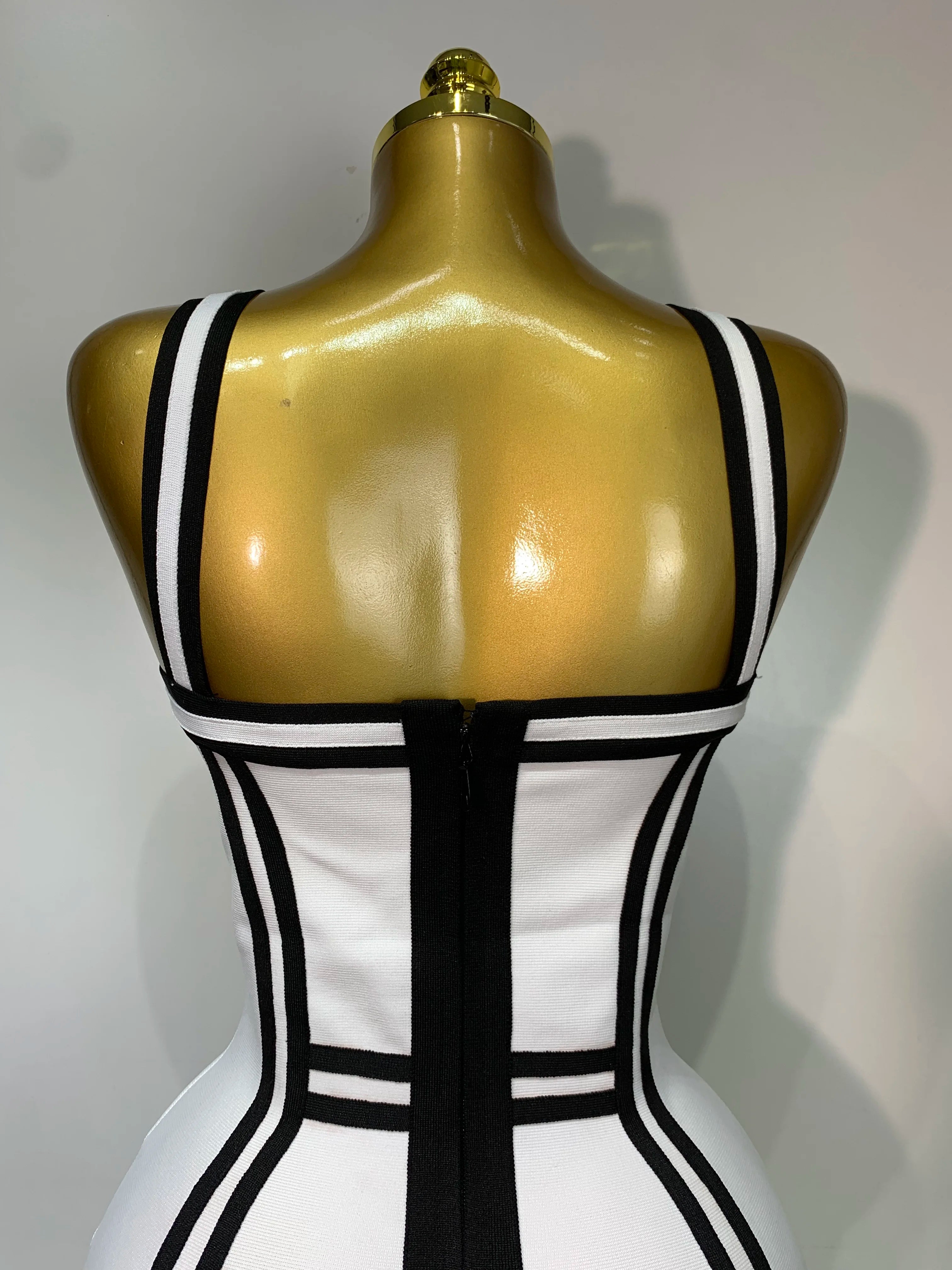 Vestido bandage bodycon feminino sexy sem costas com babados e decote profundo 2025, vestido de celebridade elegante para festa noturna, aniversário de luxo, clube