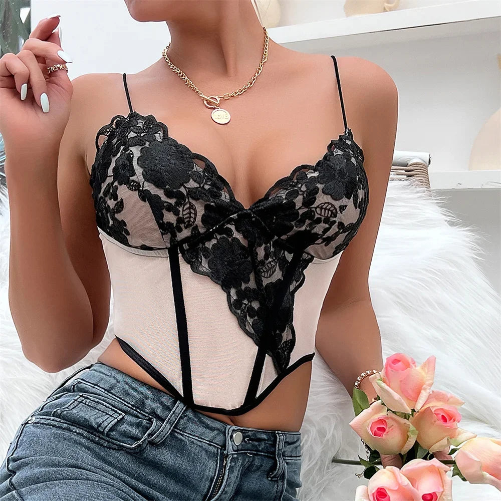 Sexy Shirt Women Clothing Corset Camis Blusas Shaper Harajuku Hot Tee Woman Tank Top Club Ropa Mujer Summer Ladies Crop Top 1-K0192 apricot