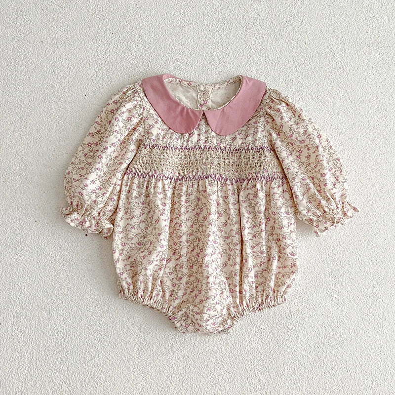 Baby Girls Clothes Autumn Toddler Baby Rompers Princess Dress Red Long Sleeves Girls Dress Christmas Sister Clothing A6070-romper