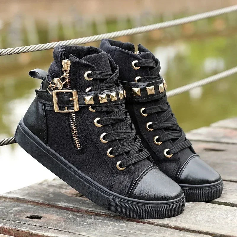 OLOMLB Sport Women's Spring White Shoes Women Casual Canvas Comfortable Running Shoe 2024 Fashion Sneakers Ladies Boots