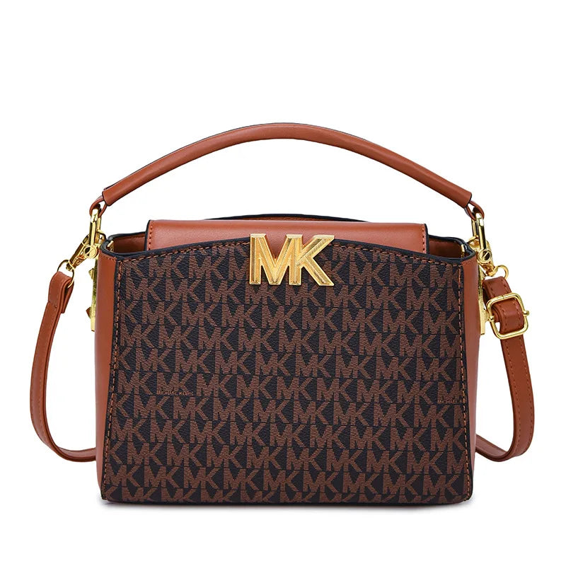 2025 New Small Square Bag - Printed Crossbody Purse, Quilted Chain Strap Shoulder Bag, Lightweight & Elegant