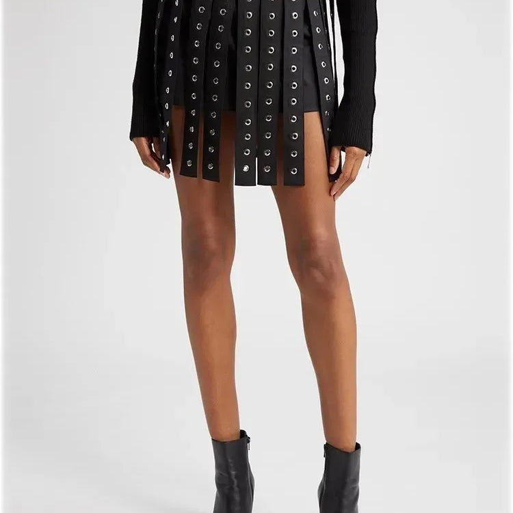 TWOTWINSTYLE Solid Patchwork Belts Blazers For Women Notched Collar Long Sleeve Patchwork Single Breasted Chic Blazer Female New