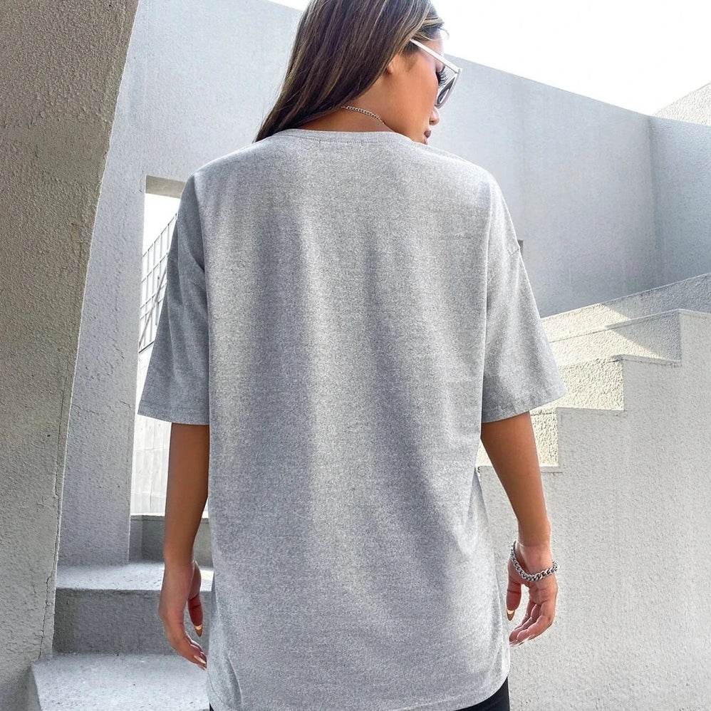 U.S.A New York USA City Street Printed Women T Shirts Breathable Summer T-Shirt Fashion Tees Clothing O-Neck Short Sleeve