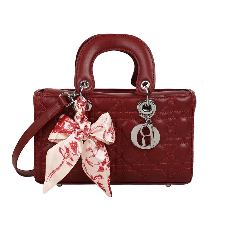 Fashion Women's Leather Classic Crossbody Handbag Elegant Designer Luxury Shoulder Tote Bag For Daily Looks