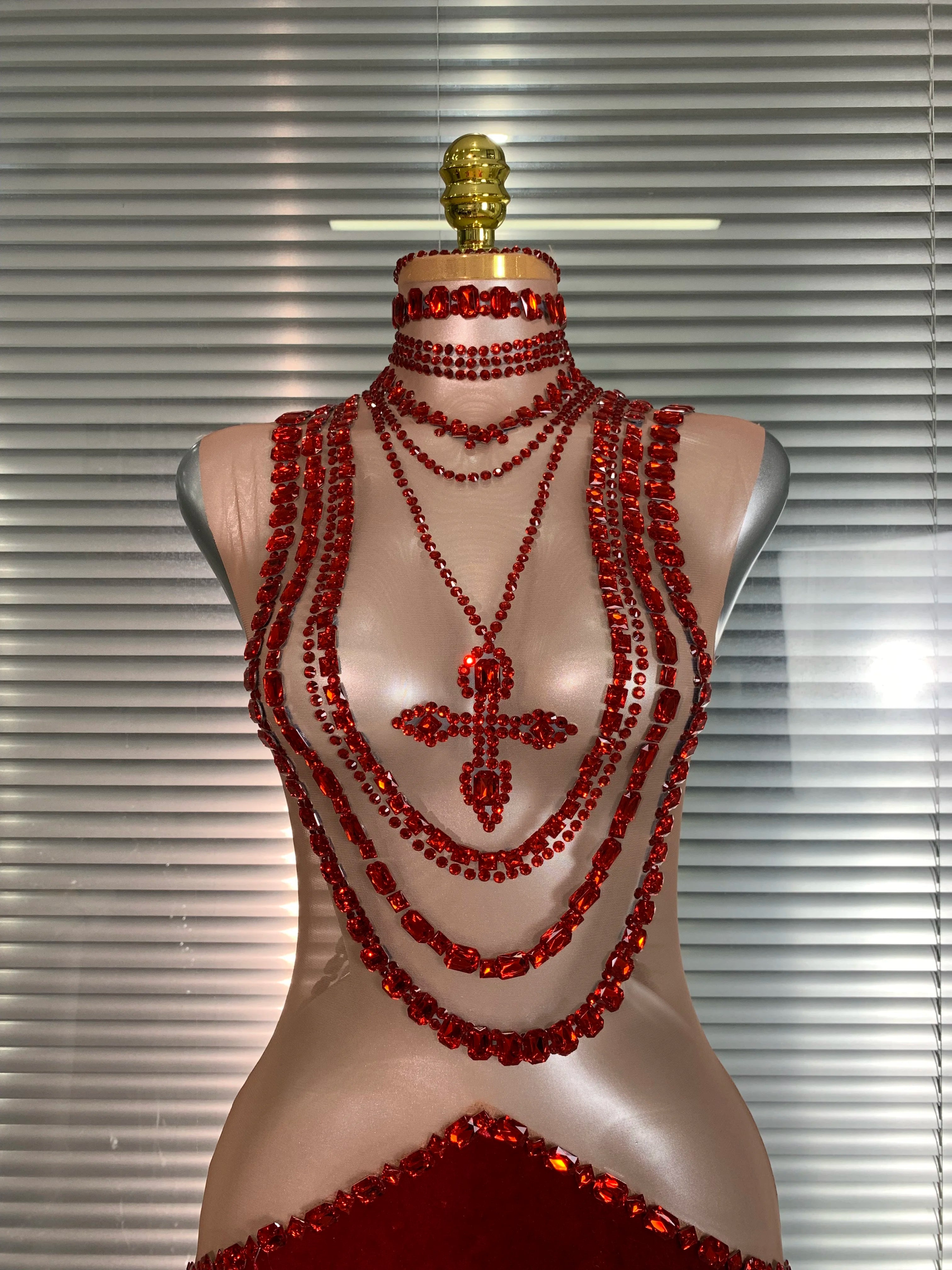 INS New Women Sexy See Through Crystal Diamonds Rhinestones Maxi Dress Stretchy Velvet Party Singer Stage Costume