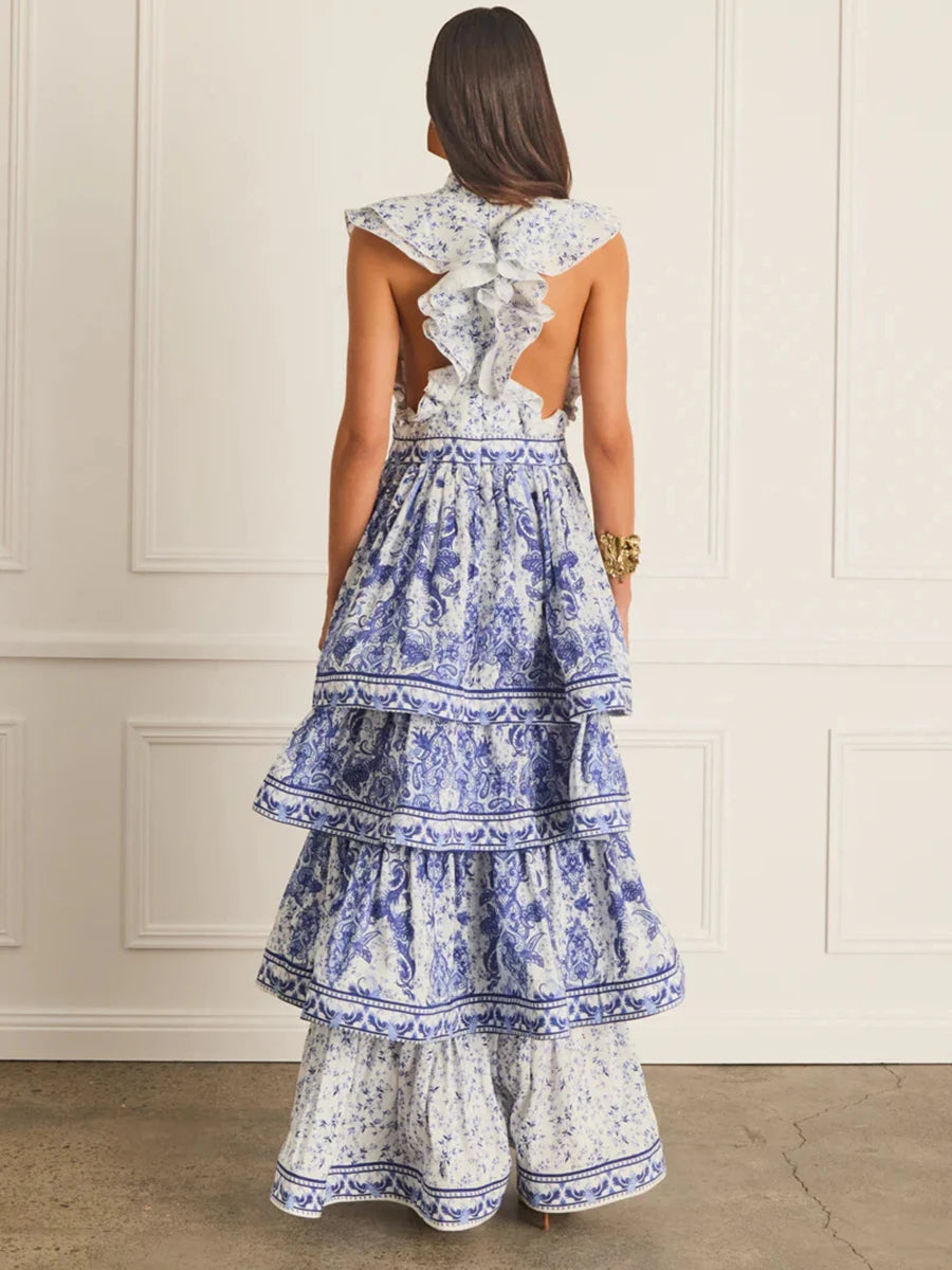 TWOTWINSTYLE Solid Hollow Out Slimming Dresses For Women Slash Neck Long Sleeve High Waist Bodycon Dress Female Fashion Style