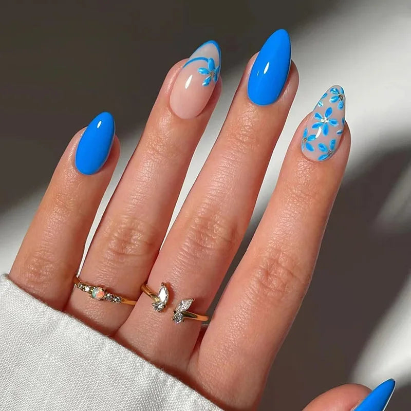 Unhas postiças simples vermelho vinho com cola, comprimento médio, amêndoa, unhas postiças, vestíveis, cabeça redonda, oval, cobertura total