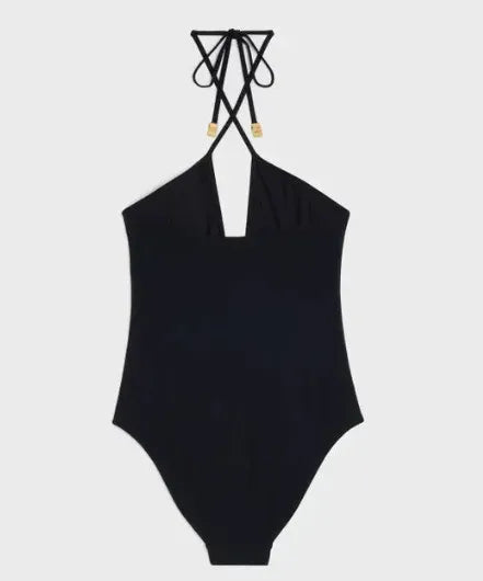 New Arrival Women Black Triangle Bikini Ins Design Luxury Swimwear Fashion Beach Summer Swim Wears 2306black